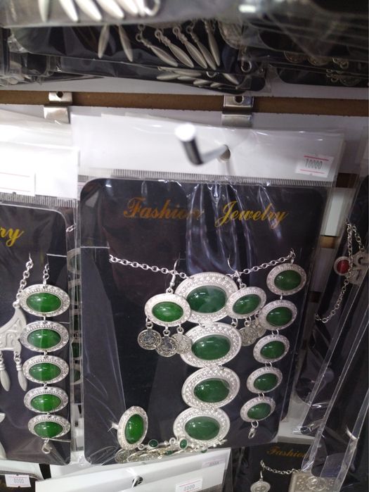 Комлект украшений мельхиор