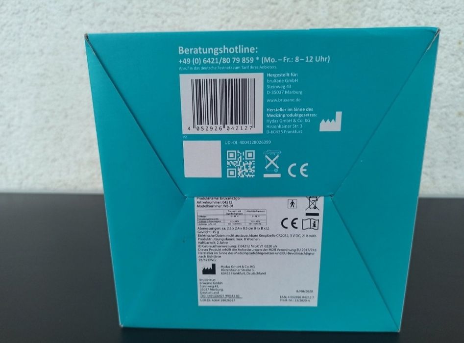 dispozitiv medical Bruxane bruxism protectie dinti scrasnit vibratii