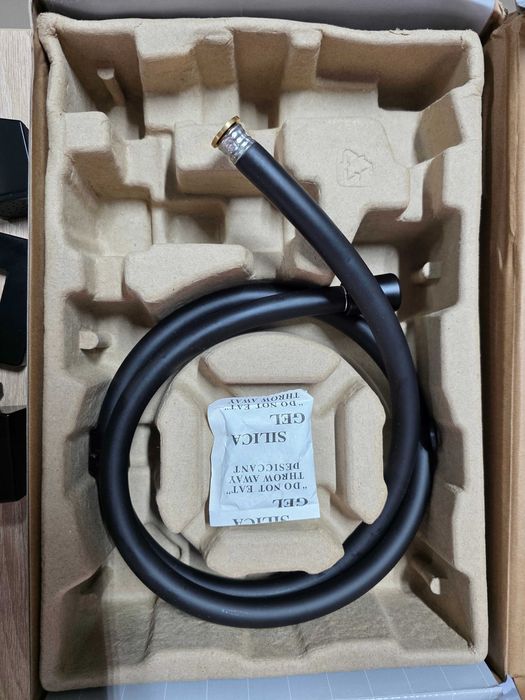 Hansgrohe - Ventil de perete cu duș manual de bideu, negru mat 29231670
