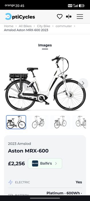 Bicicleta electrica Amslod