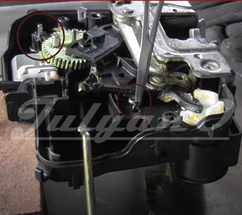 Ремонтни к-ти за брава (централно) за MERCEDES W211-W203-W209