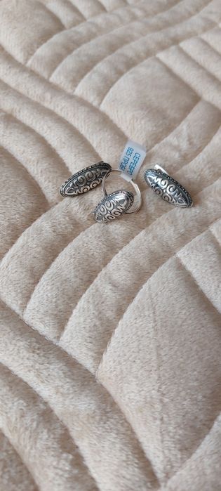 Комплект из серебра 925 пробы