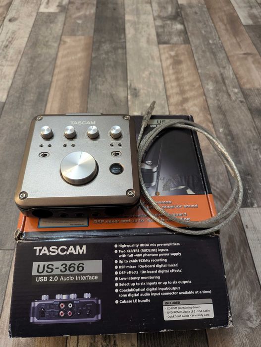 Tascam US-366 – USB аудио интерфейс