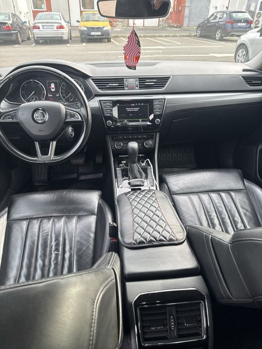 Skoda superb sedan dsg piele 1.6 tdi negru perlat
