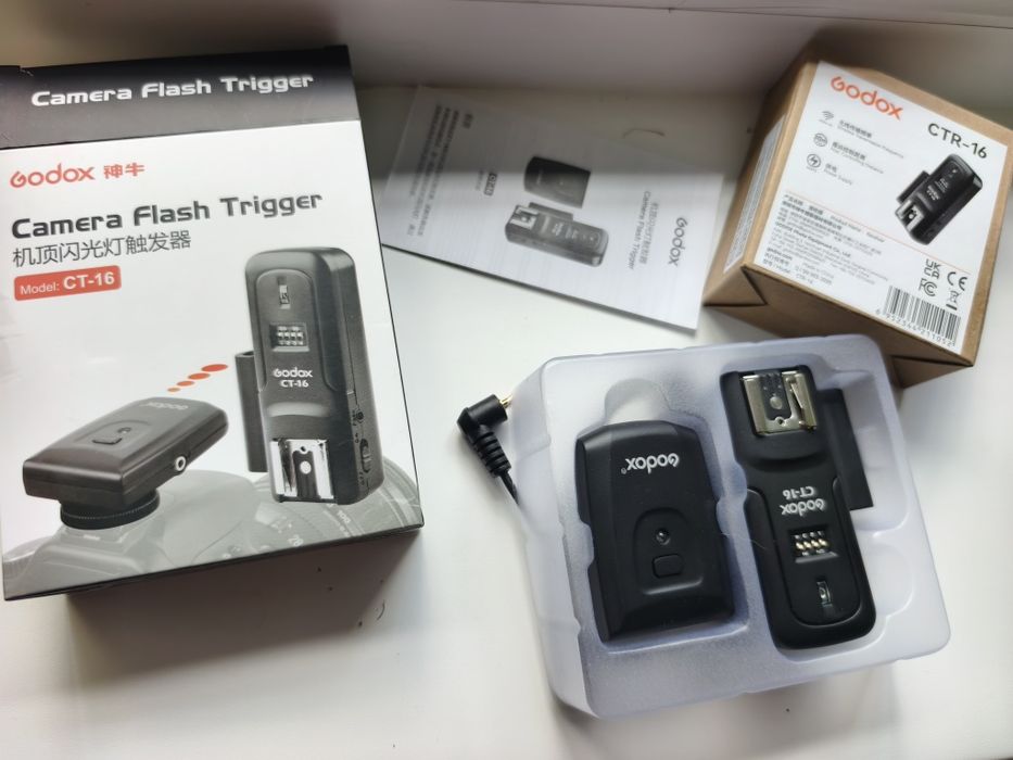 Вспышка Godox TT520 IlI с синхронизатором