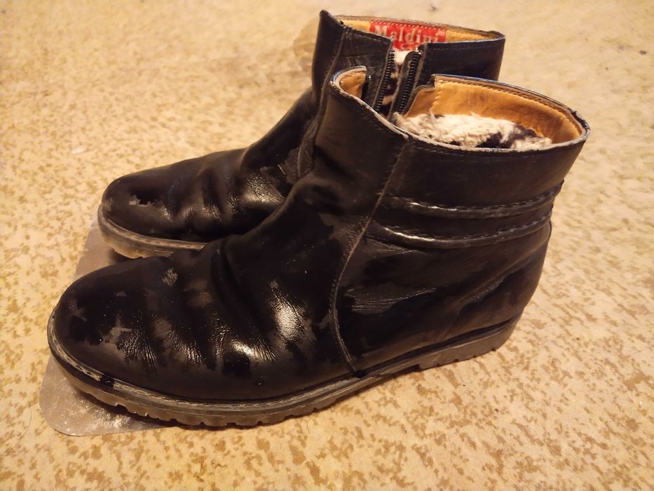 Ботинки   теплые