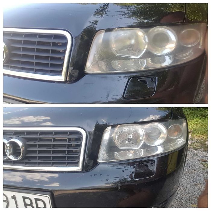 Химическо Полиране на фарове