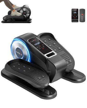 Промо!Висококачествен,Електрически  елиптичен тренажор за крака с LCD