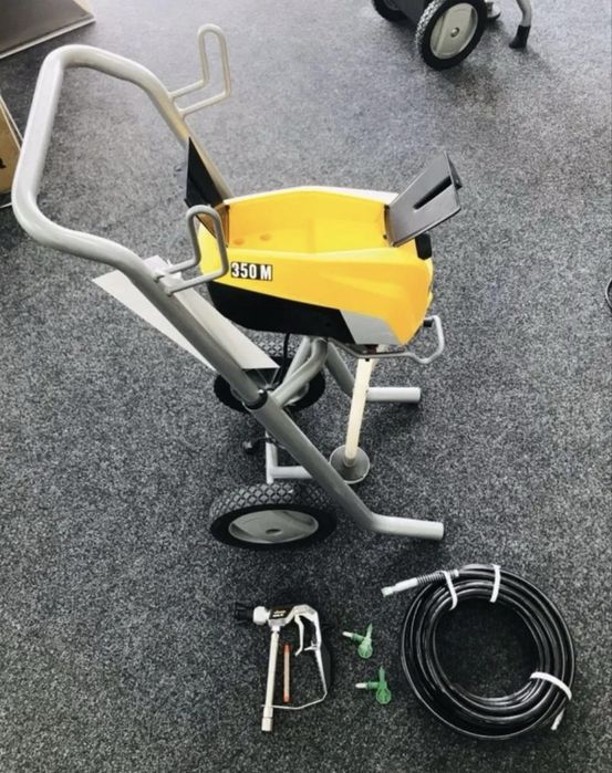 Безвоздушный краскопульт.