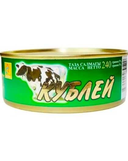 Кублей.  тущенка