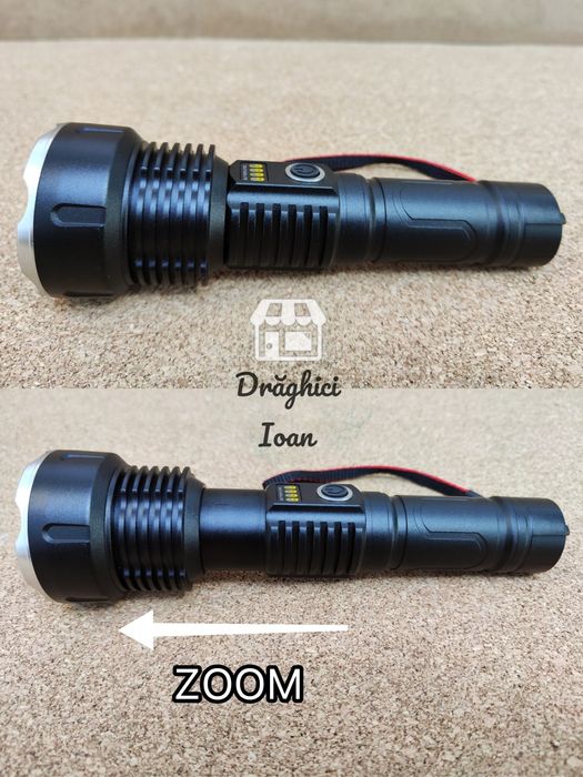 Lanterna LASER v1- led PM20 ULS tip LASER pt. distanta < 1,3km