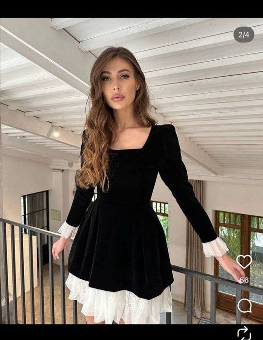 Платье вечерный нежный