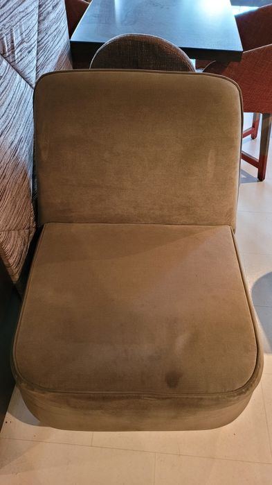 Fotoliu catifea bar cafenea restaurant terasa lounge gradina sufrageri