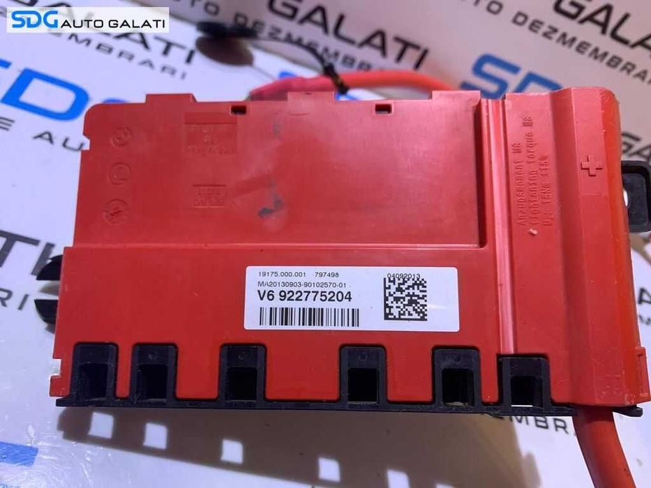 Borna Plus Baterie Acumulator cu Capsa Pirotehnica BMW Seria 1 F20 F21 2010 - 2019 Cod 922775204 9259425 925942502 9259424