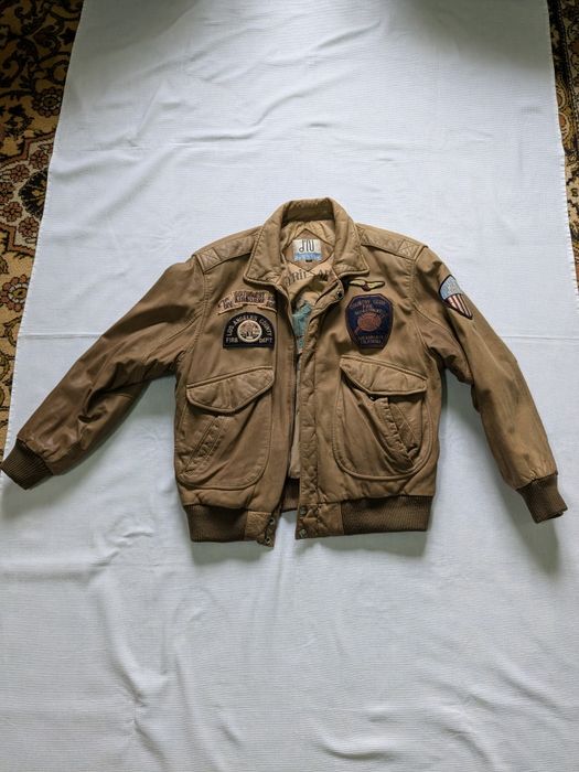 M. Geacă piele Top Gun