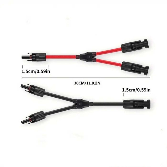 У образни слънчеви конектори