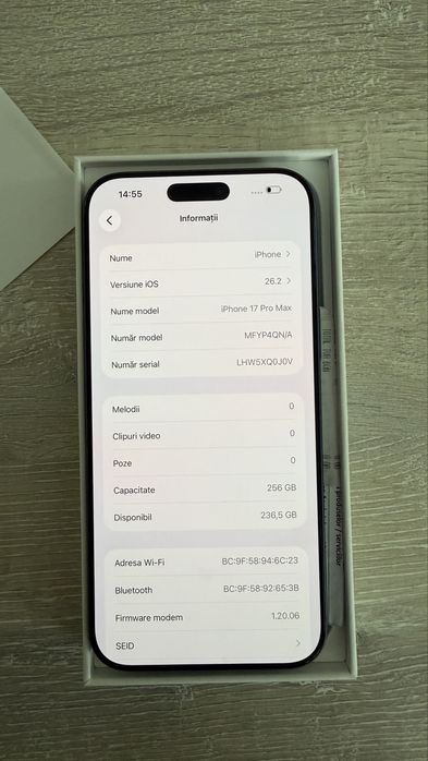 Iphone 17 Pro Max Blue / Orange