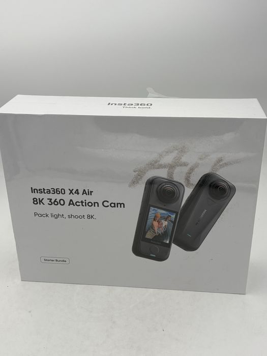 Insta360 X4 Air Starter Bundle, FULL ACCESORII, sigilata