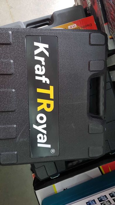 Акумулаторен винтоверт Kraft royal 36V с 2 батерии и куфар