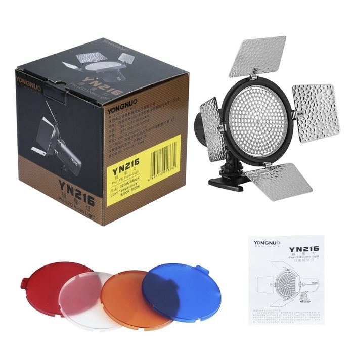 Yongnuo YN216 LED Lampa — Yangi, Ideal, 50$