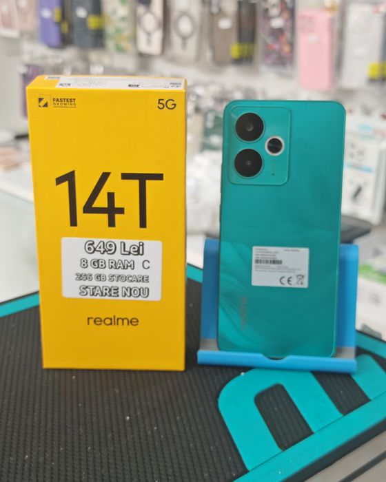 Realme 14T, 8/256 GB, Nou, Garanție