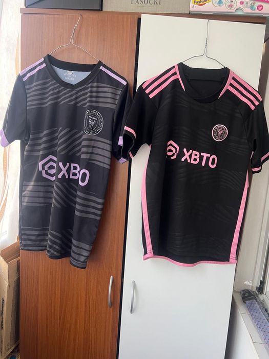 Tricou fotbal Inter Miami Messi copii