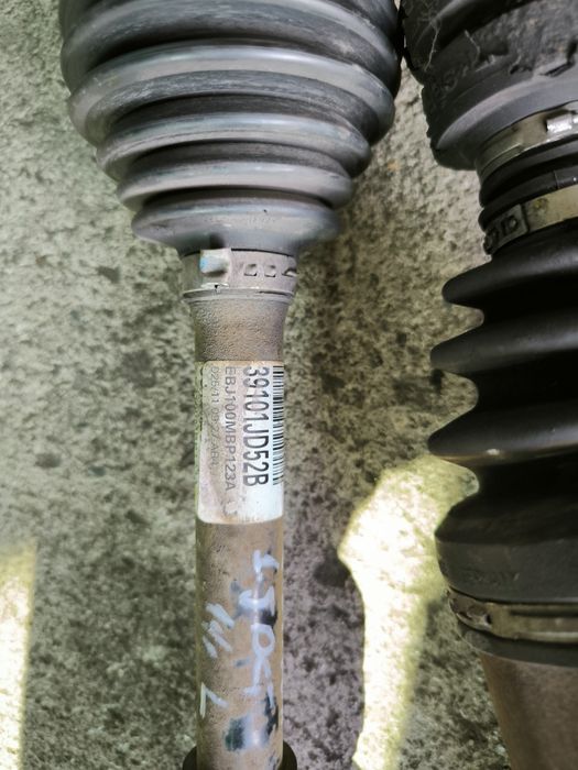 Полуоски за Nissan Qashqai 1.5dci
