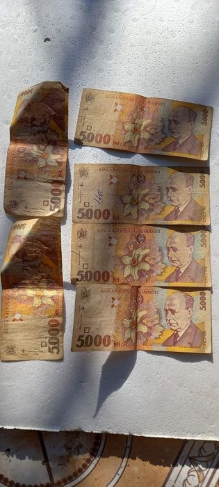 Vând bagnote de 5000 lei