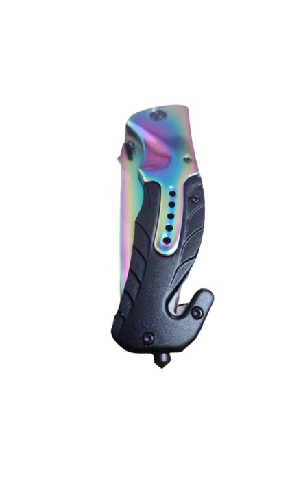 Нож, Boker Plus, F90, Стомана, 210 мм, Черен/хамелеон