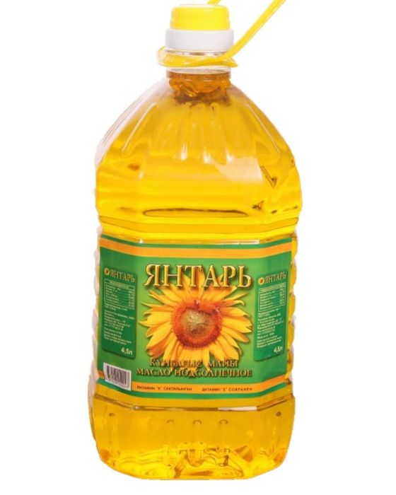 Масло подсолнечное нерафинированное