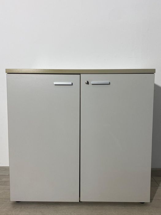 3 Buc. Dulap 2 Uși Birou; Comodă cu Raft Interior; Fișet