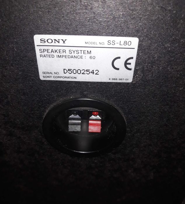 Boxe Sony SS-L80