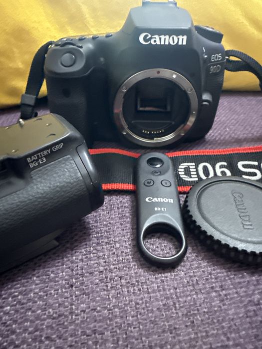 Canon Eos 90D+ Baterry Grip BG-E3 ca Noi