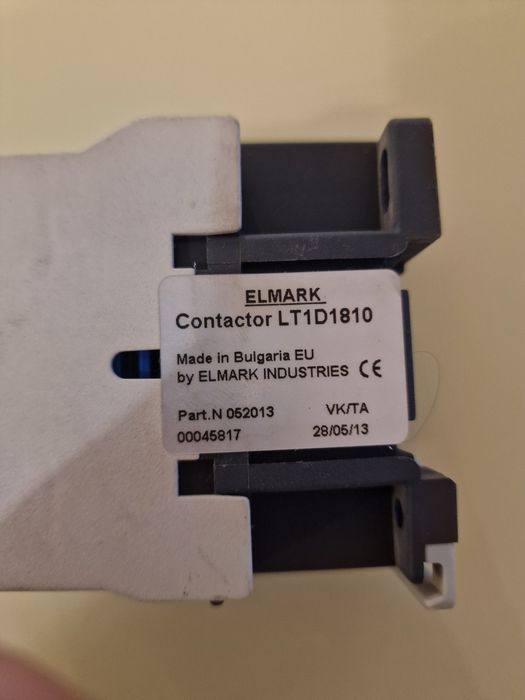 Contactor trifazic 18A