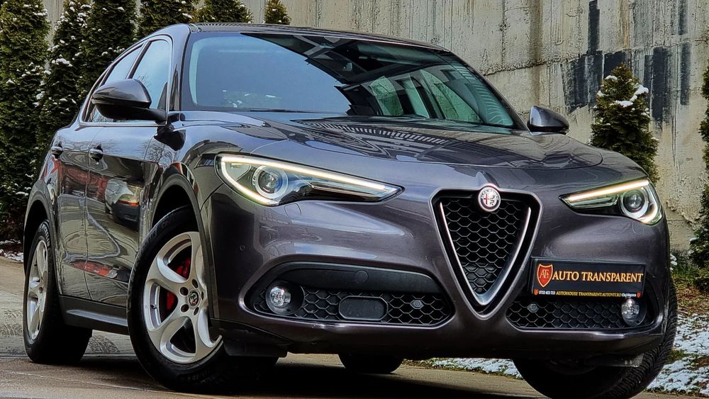 Alfa Romeo Stelvio Garantie 12 luni/Km reali/Automata/180 CP/Piele/Navigatie