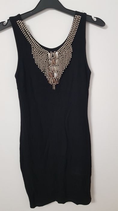 Rochie comodă neagra TRANSPORT GRATUIT