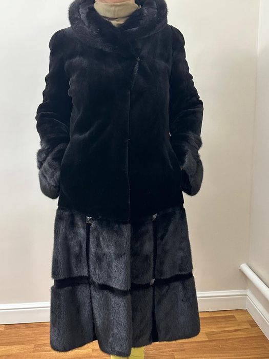 шуба канадская норка