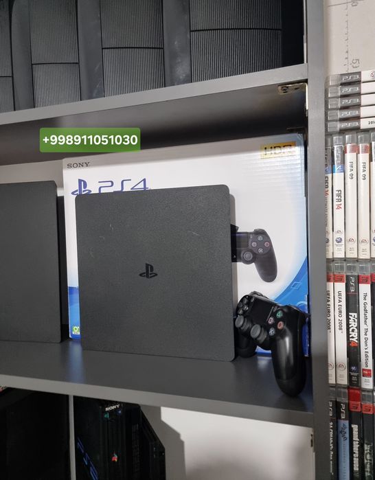 PlayStation 4 slim 1 TB 3 - reviziya yangi karobka dakument
