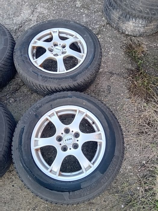 Лята джанти 16цола с зимни гуми 215/65/16 7мм нисан Nissan mazda Toyot