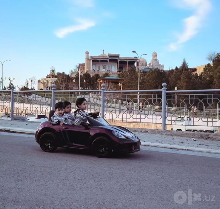 Детский электромобиль Porsche YSA-021 | 48V 600W 2-х местный до 15 лет