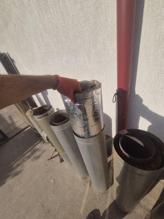 Cos inox izolat 8m