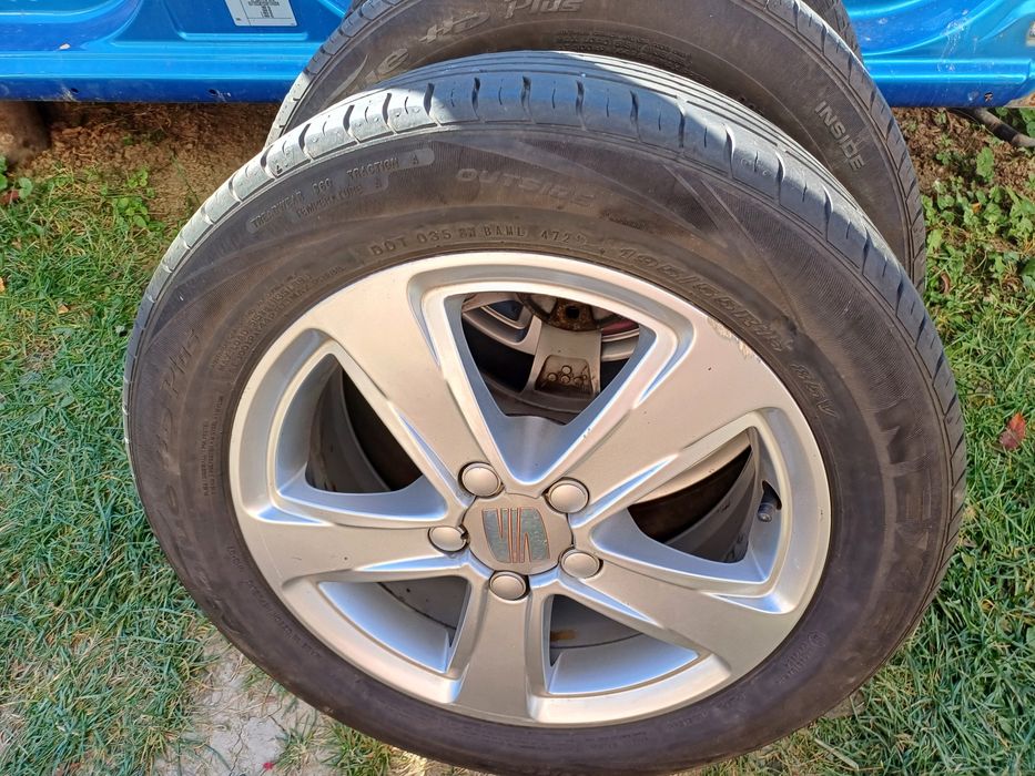 Jante aliaj 15"orig.Seat Ibiza, Vw polo, Skoda fabia anv.Vara