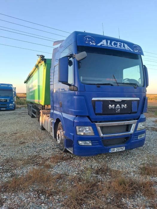 Ansamblu man tgx + semiremorca aluminu schmitz