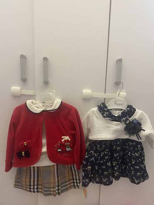 Vand lot haine NOI fetite 3-6 luni