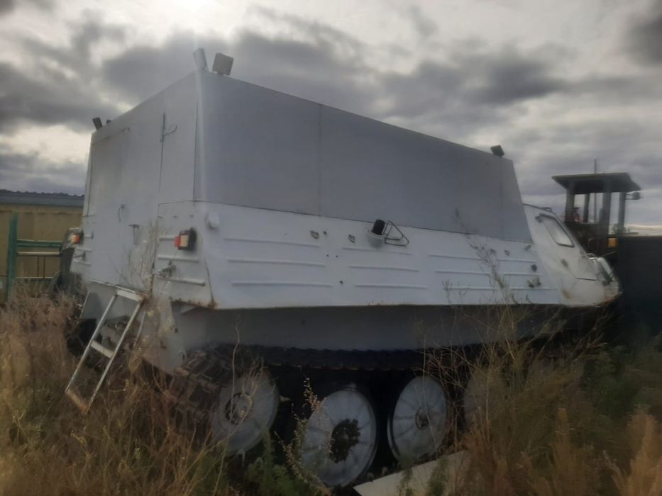 ГТТ гусеничный тягач. СССР