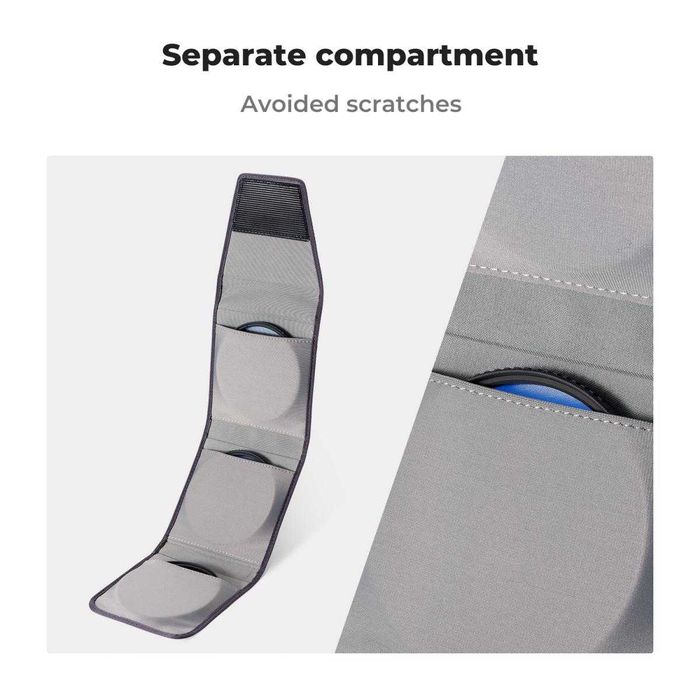 K&F Concept Комплект от 3 звездни филтъра Star 4 6 8