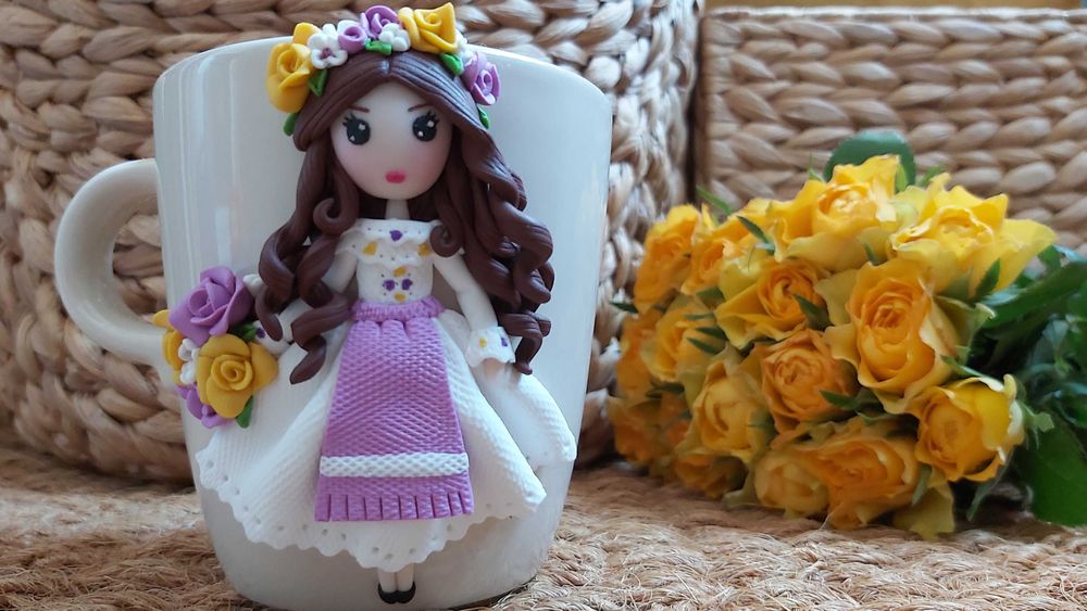 Cadou cana handmade pentru bunica, sotie/iubita