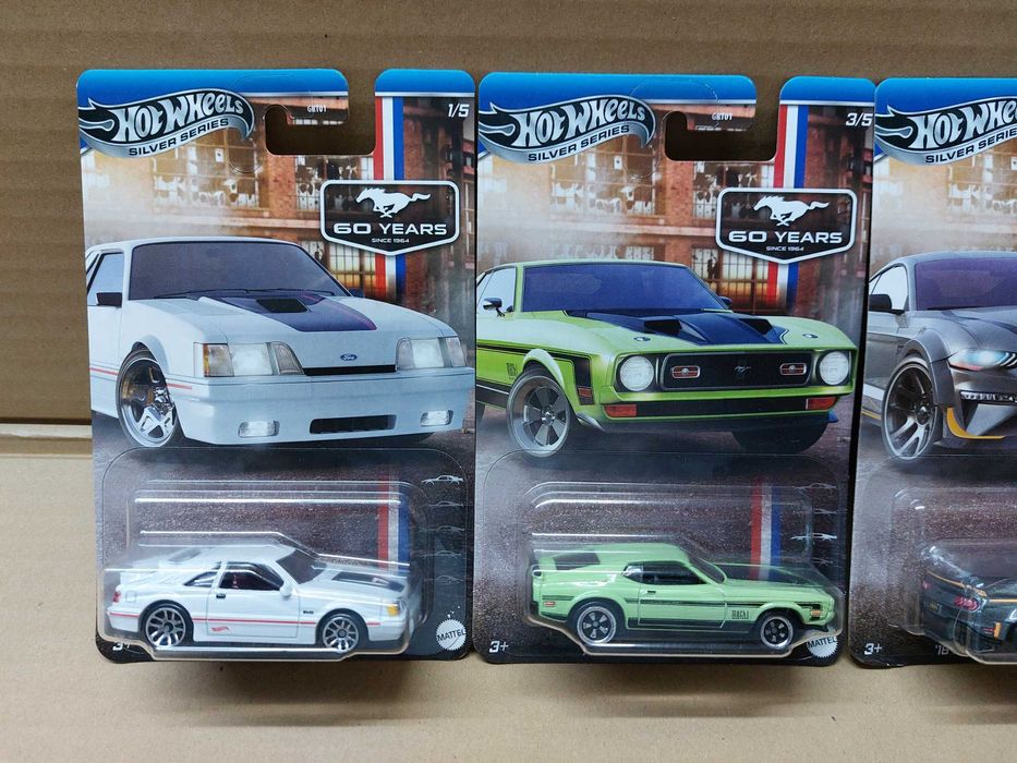 Колички Hot Wheels FORD MUSTANG / Хот Уилс - 7 модела / 021