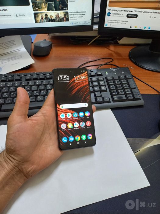 Poco X3nfc 8/128gb ideal iwlawi zur aybi yuq tozza telefon