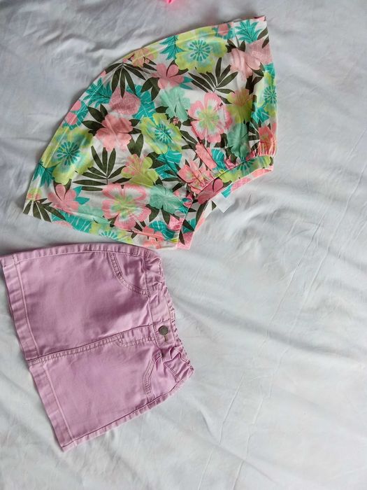 Лот летни дрехи момиче 6 г. за 8 евро.